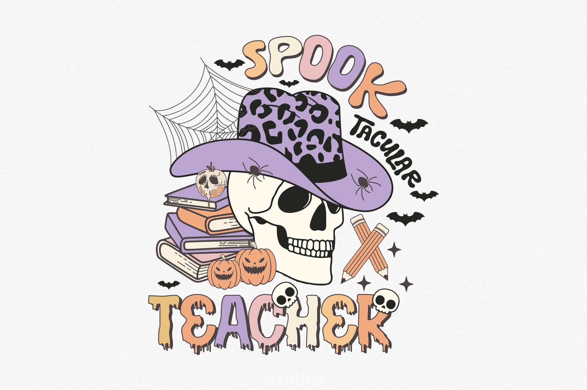 Spooktacular Teacher Clipart Bundle