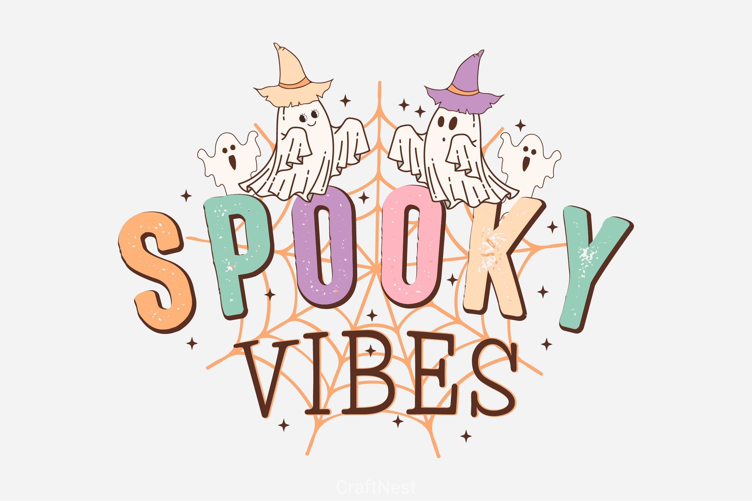 Spooky Vibes Clipart Bundle 5