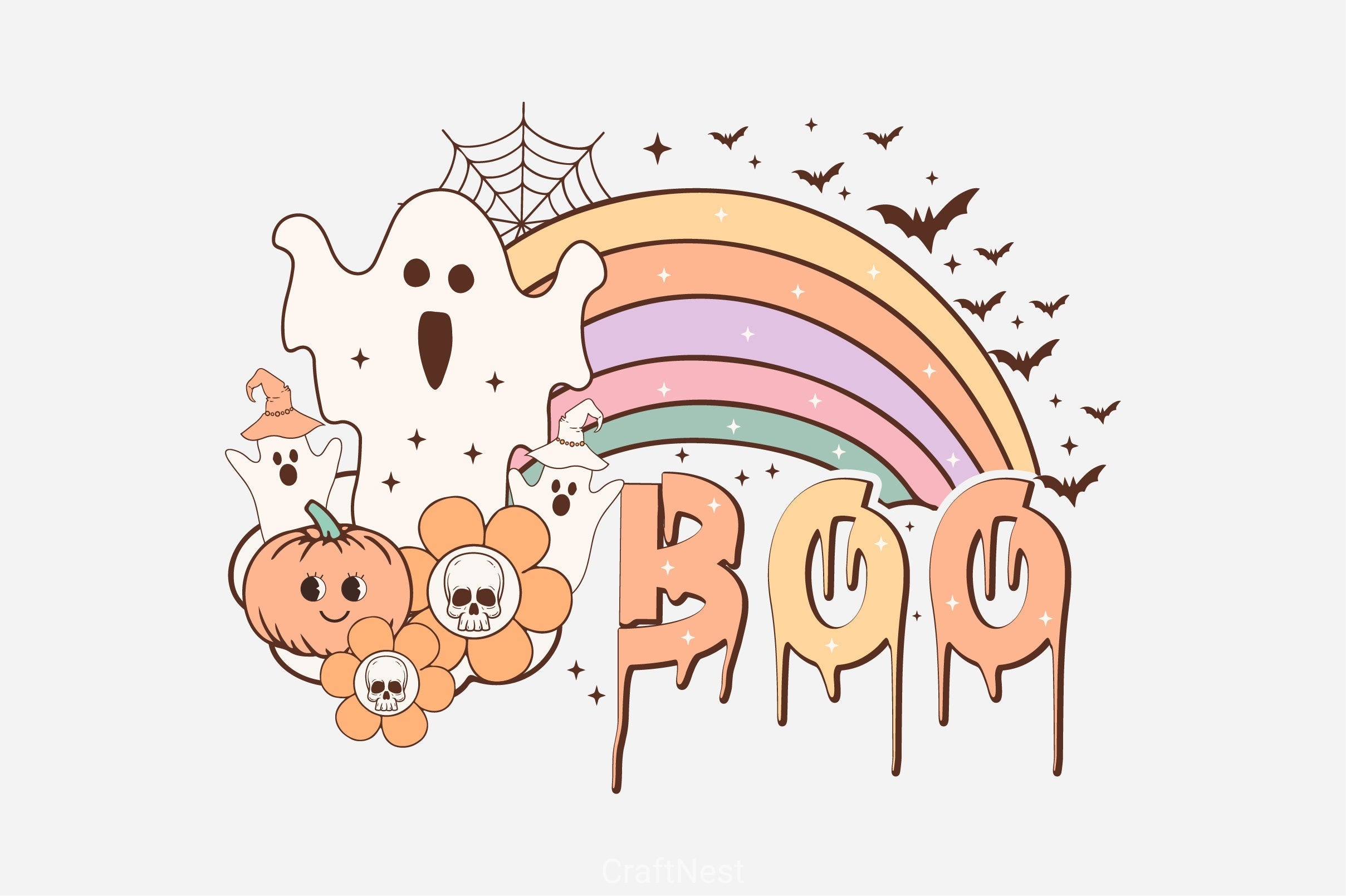 Boo Clipart Bundle