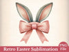 Coquette Bunny Easter Bunny Clipart Bundle 4