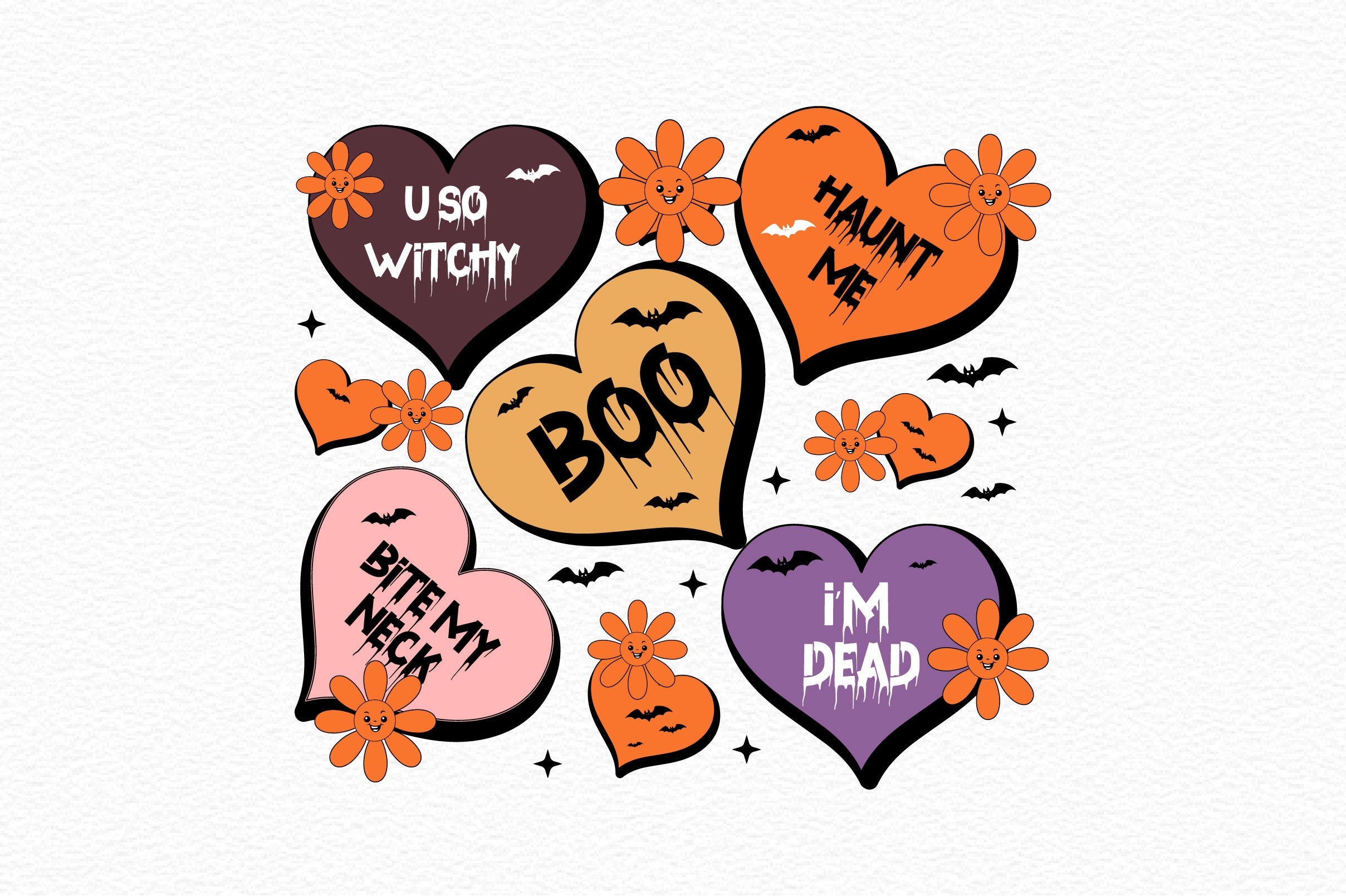 U So Witchy Haunt Me Boo Bite My Neck I'm Dead SVG Bundle