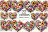 Flower Hearts Valentine's Day Clipart Bundle