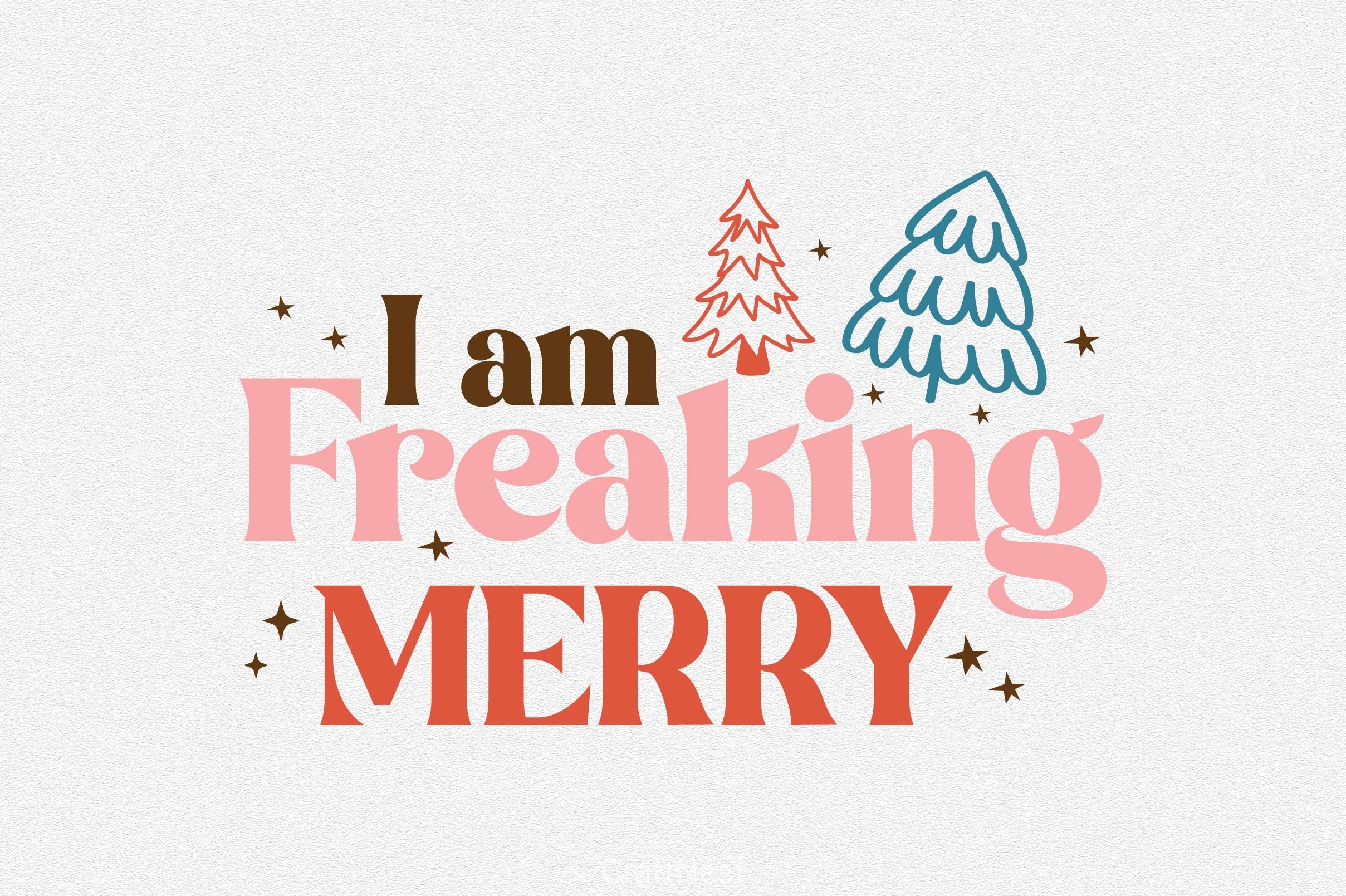 I Am Freaking Merry SVG Bundle