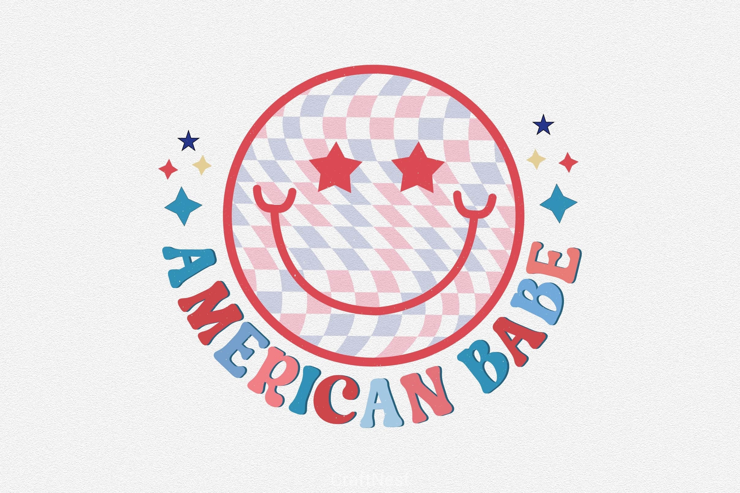 American Babe Clipart Bundle 3