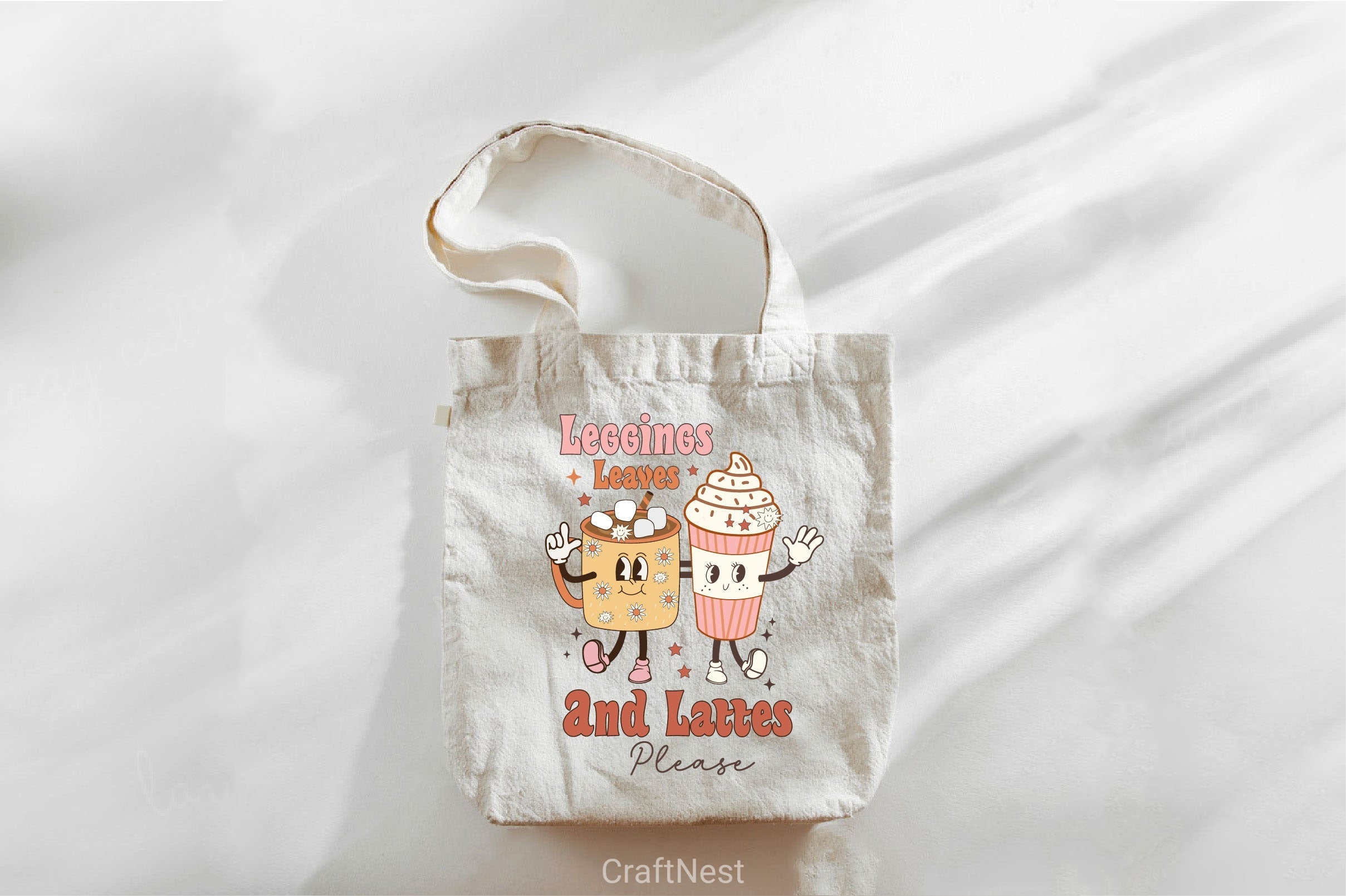Leggings Leaves And Lattes Please Clipart Bundle