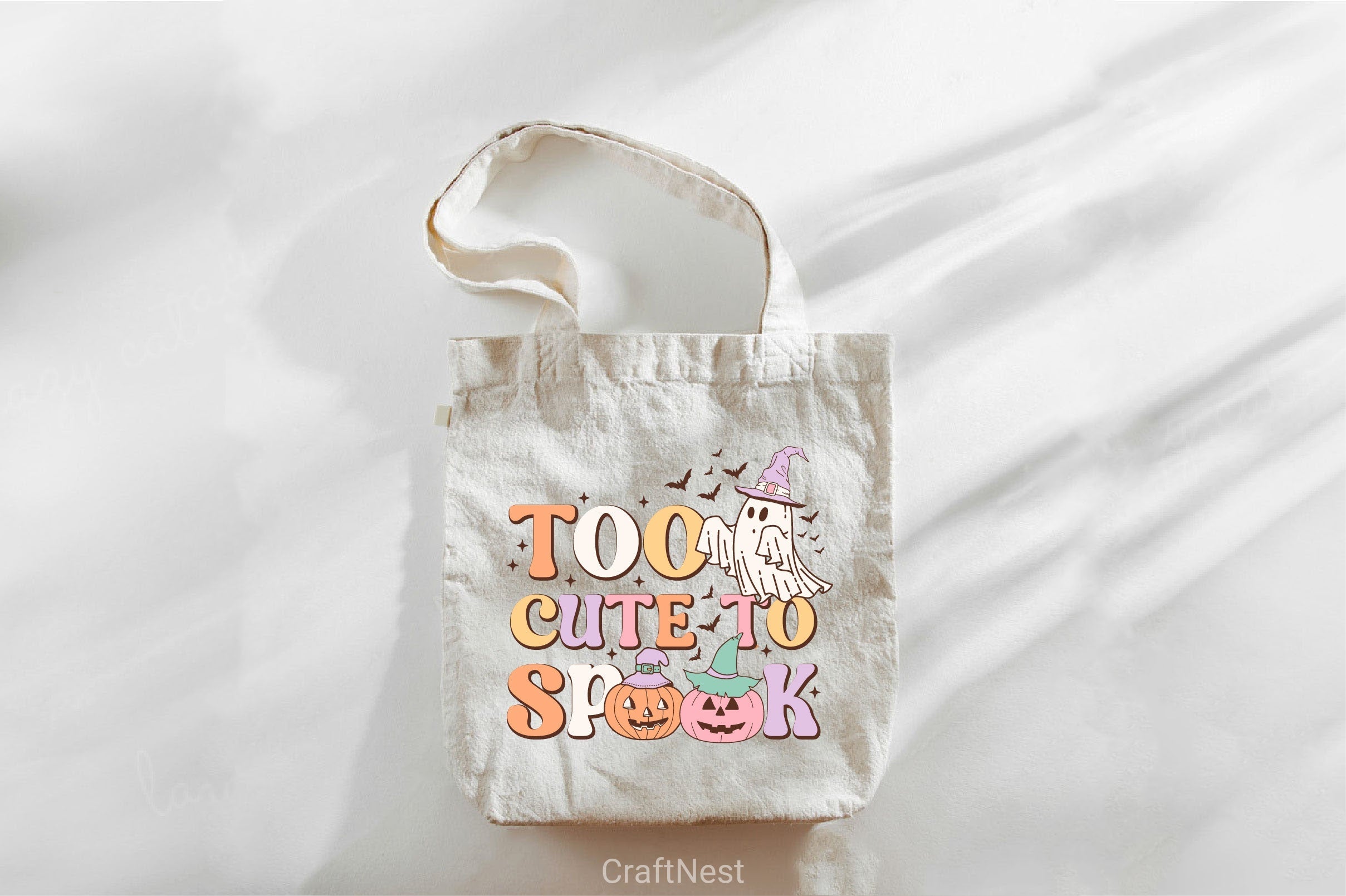 Too Cute To Spook Clipart Bundle