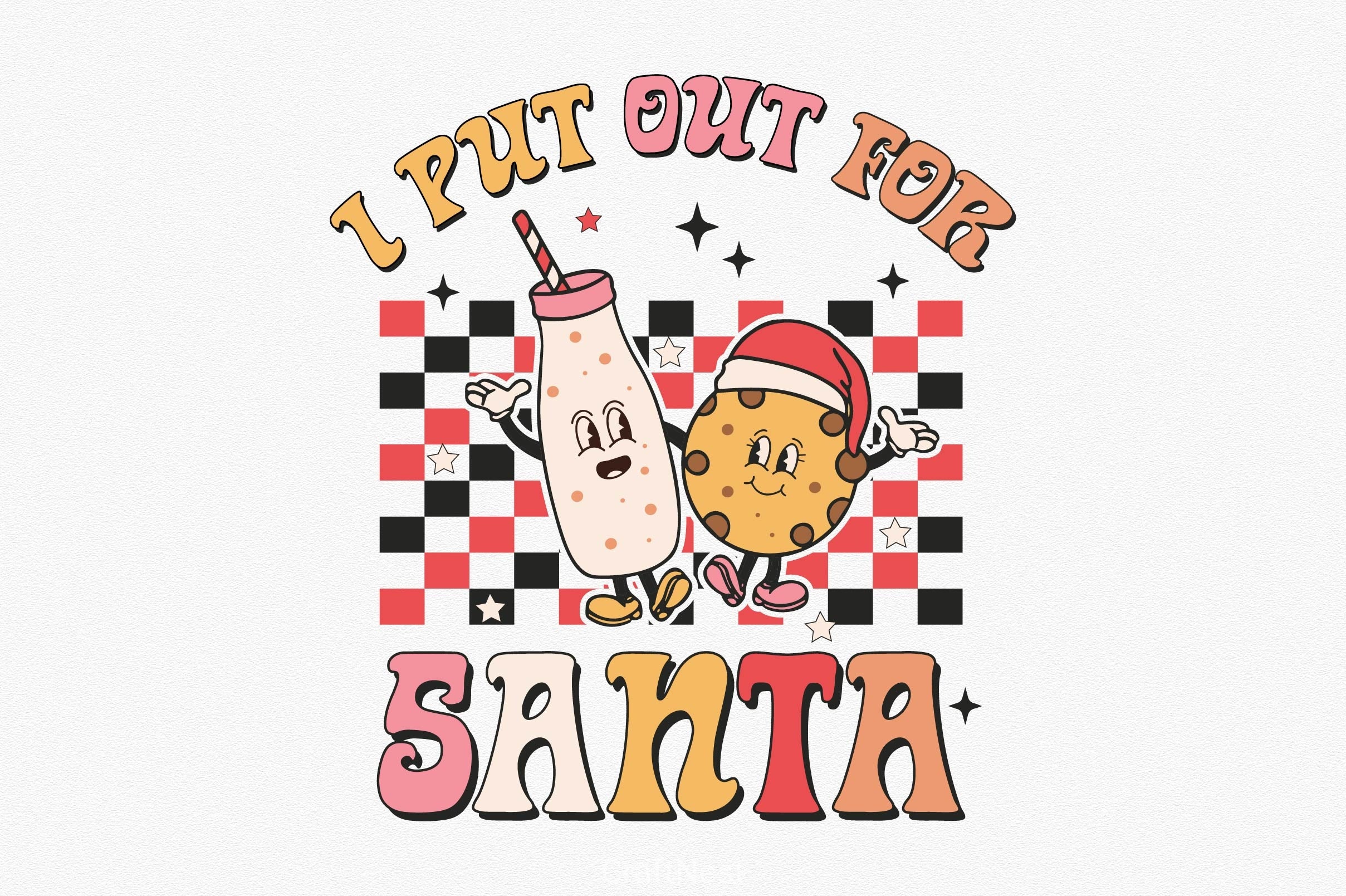 I Put Out For Santa Clipart Bundle