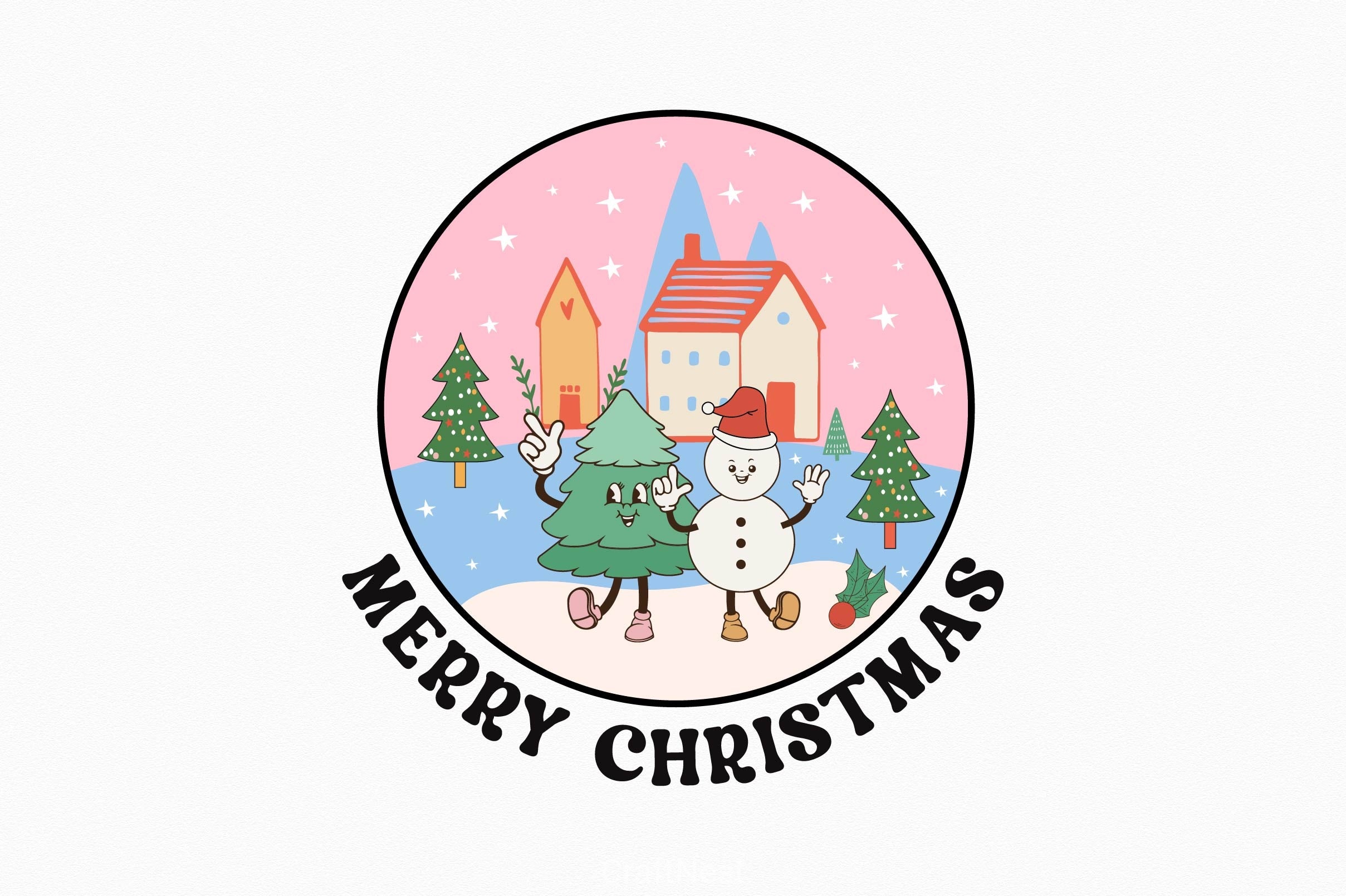 Merry Christmas Clipart Bundle 2