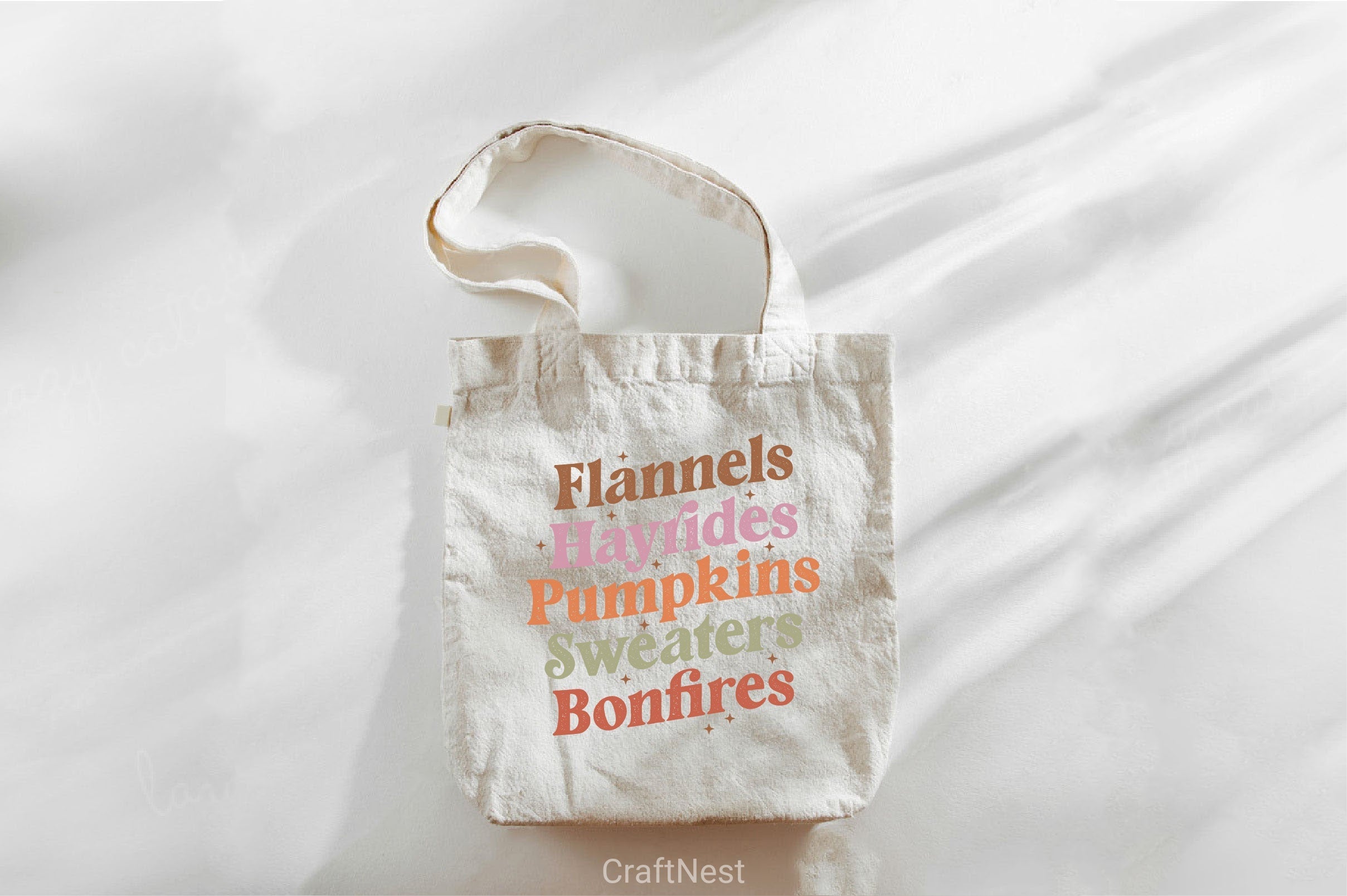 Flannels Hayrides Pumpkins Sweaters Bonfires SVG Bundle