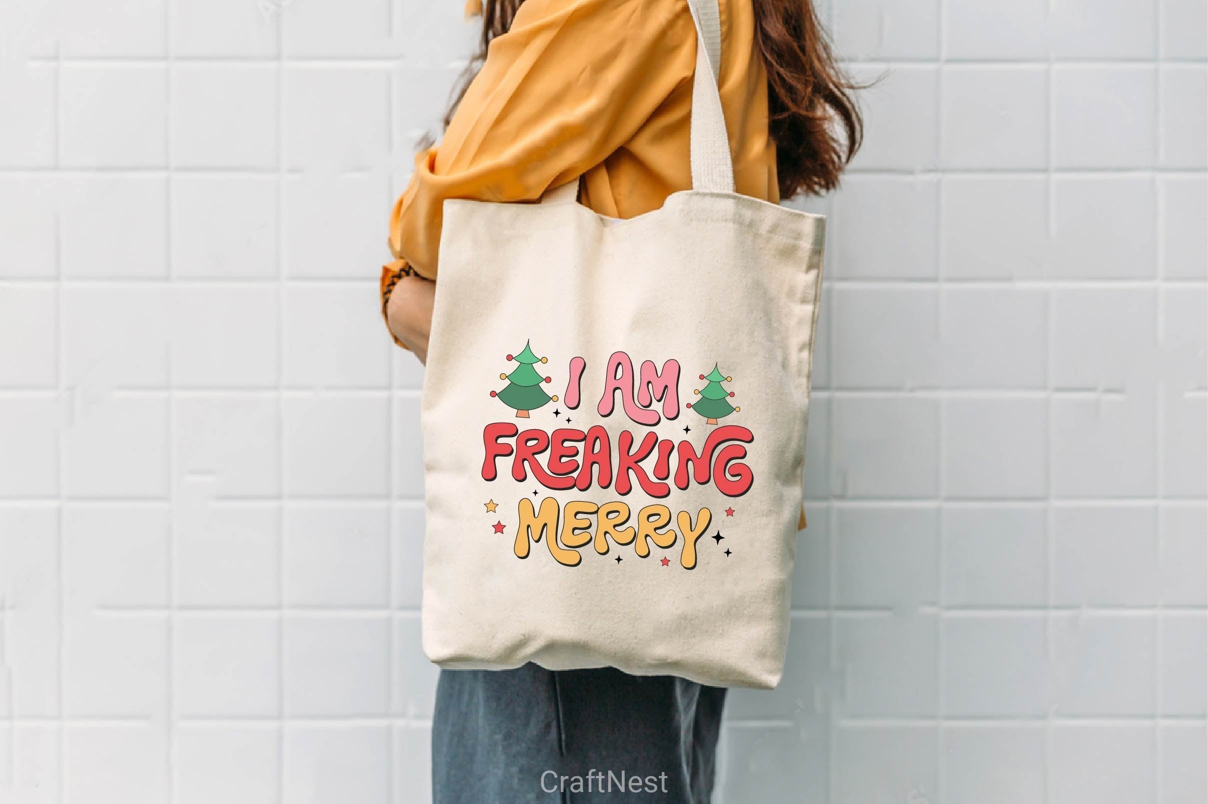 I Am Freaking Merry Clipart Bundle
