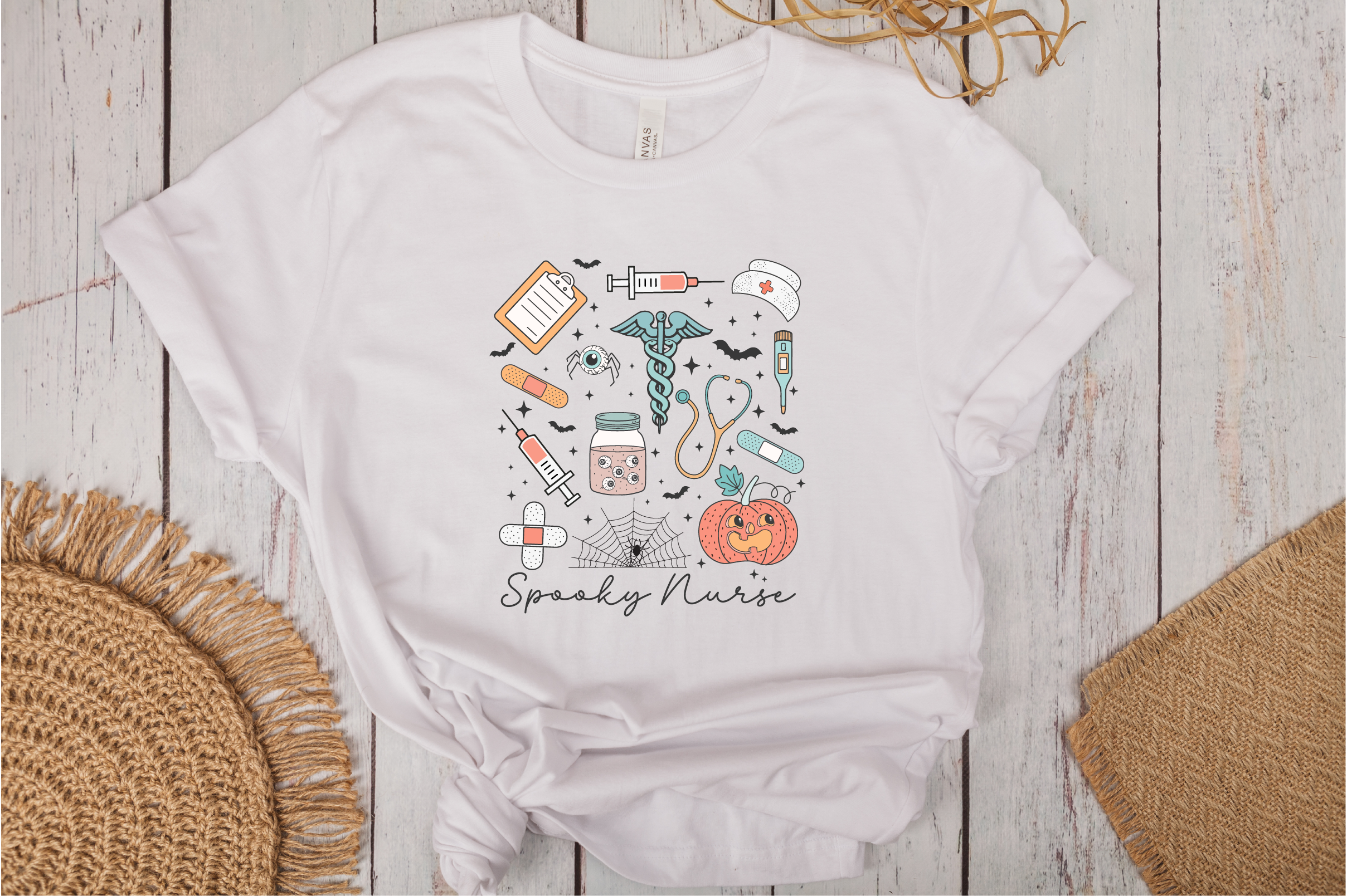 Spooky Nurse Clipart Bundle 2