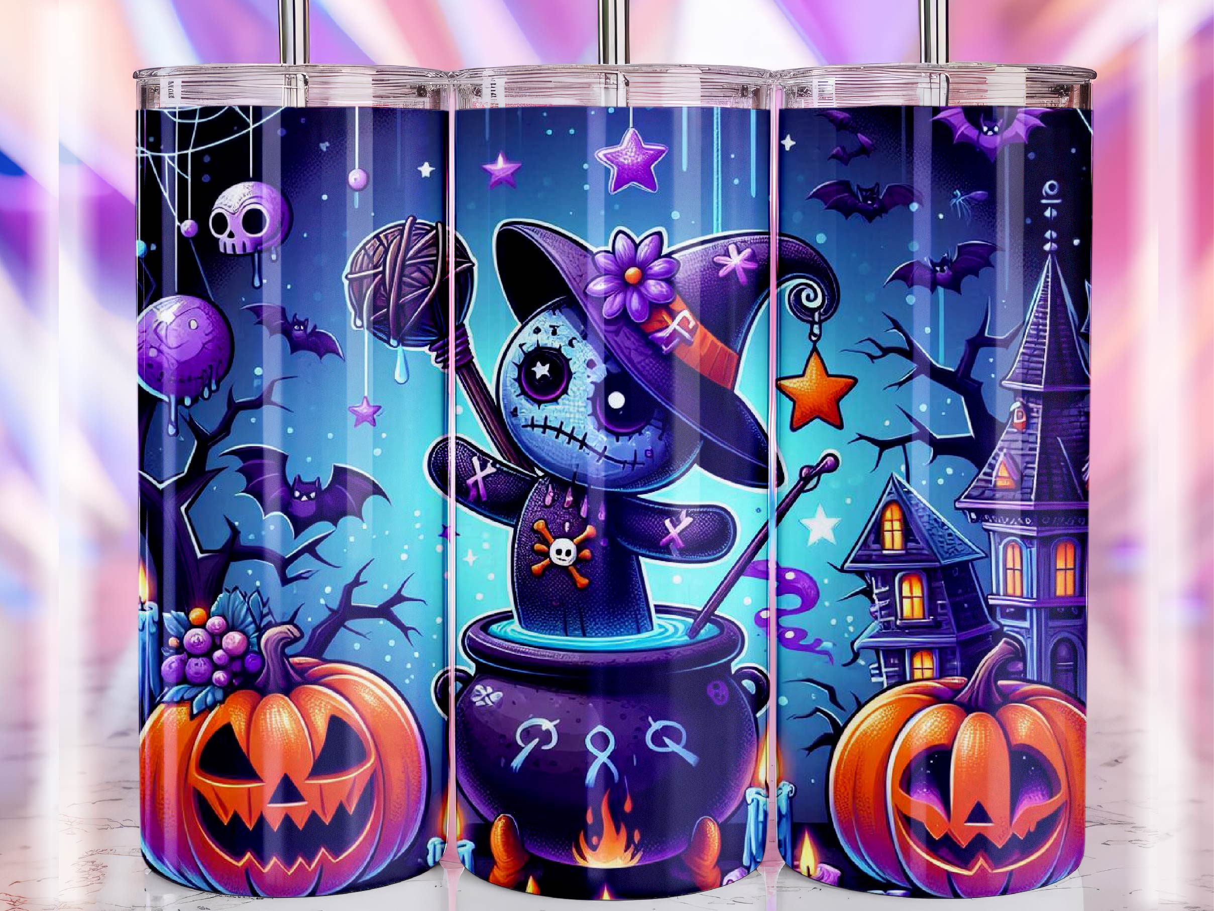 Halloween Voodoo Doll Tumbler Bundle 2 - CraftNest - Digital Crafting and Art