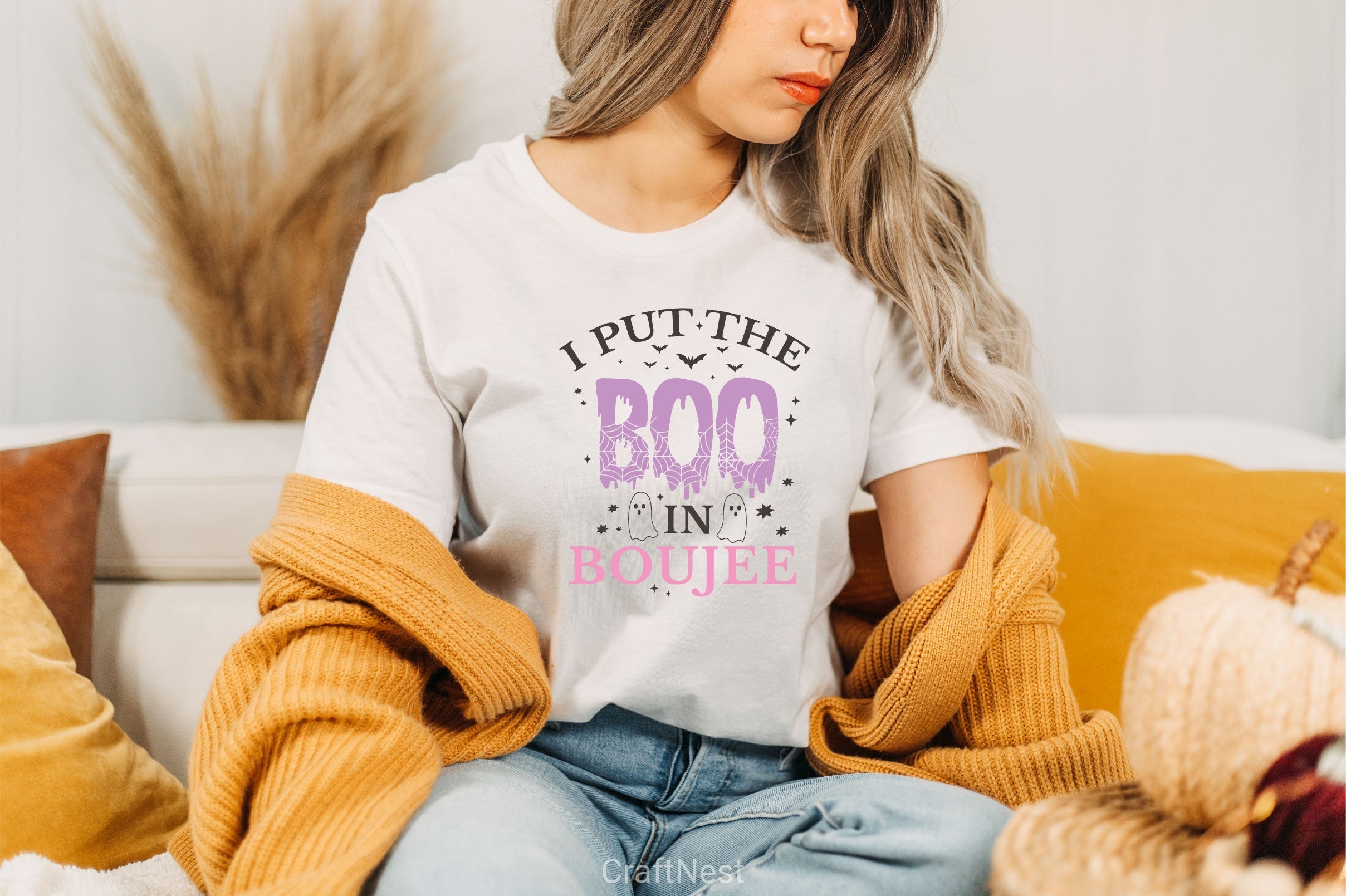 I Put The Boo In Boujee SVG Bundle 1