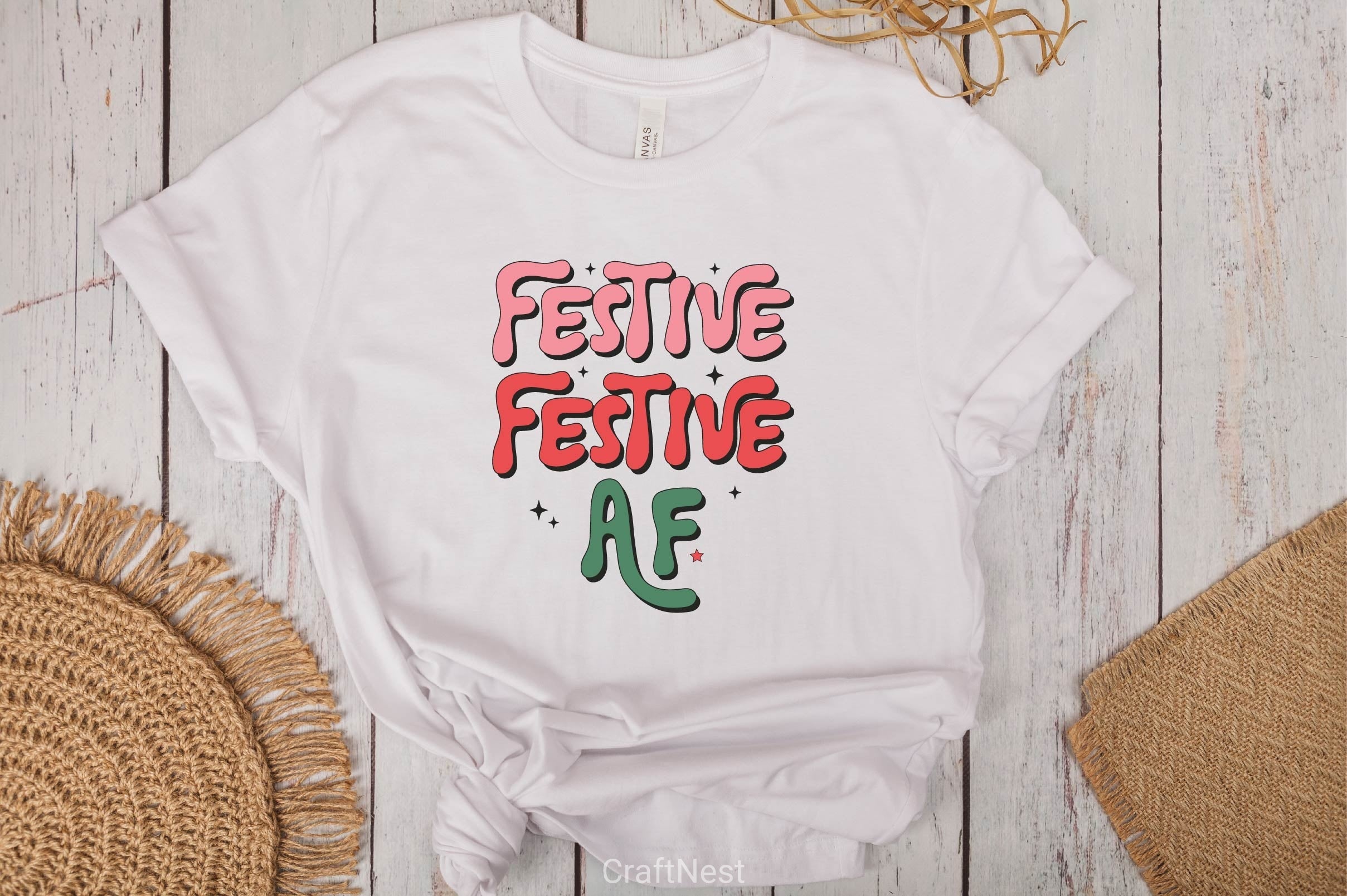 Festive AF Clipart Bundle