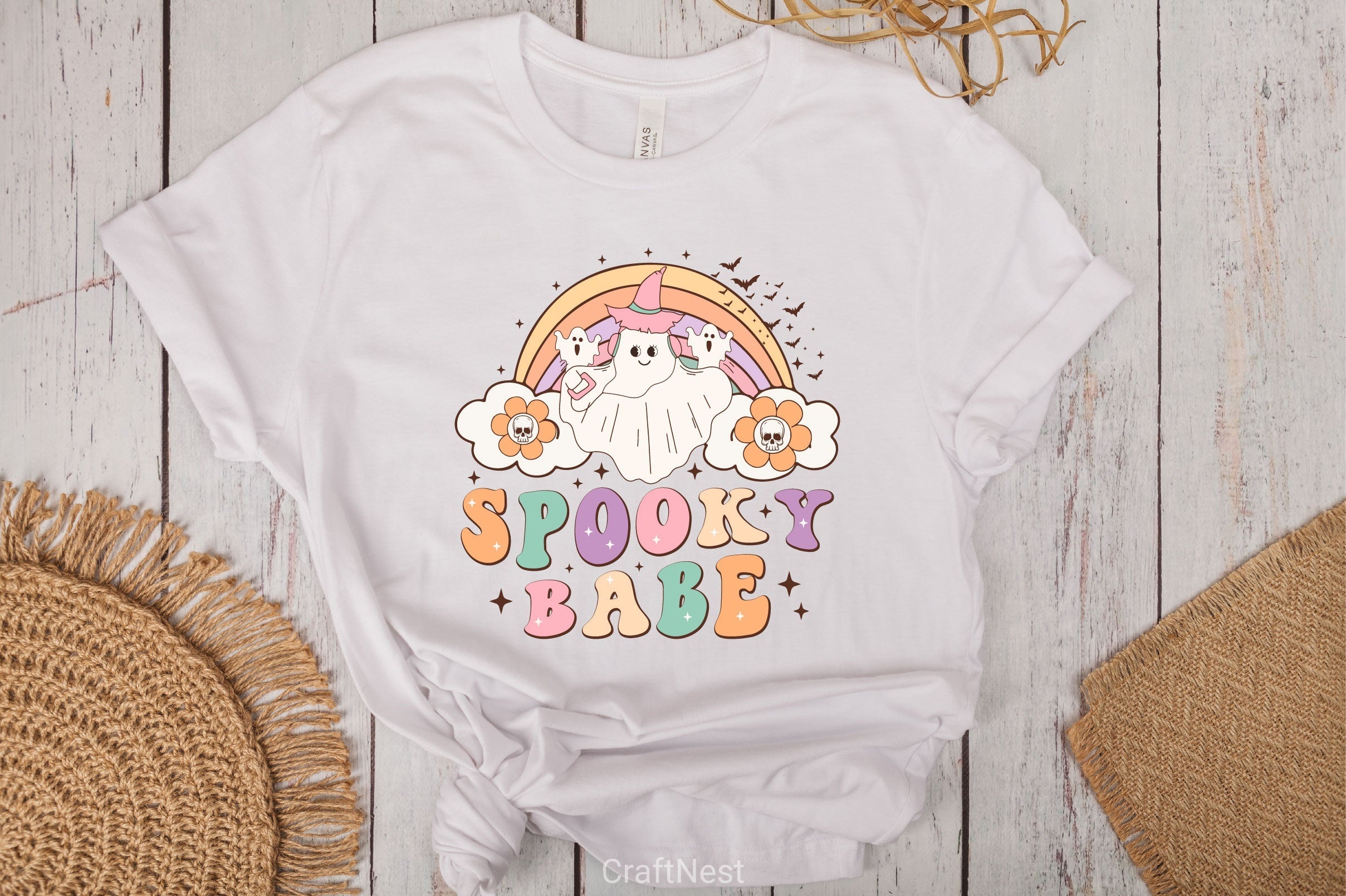 Spooky Babe Clipart Bundle 2