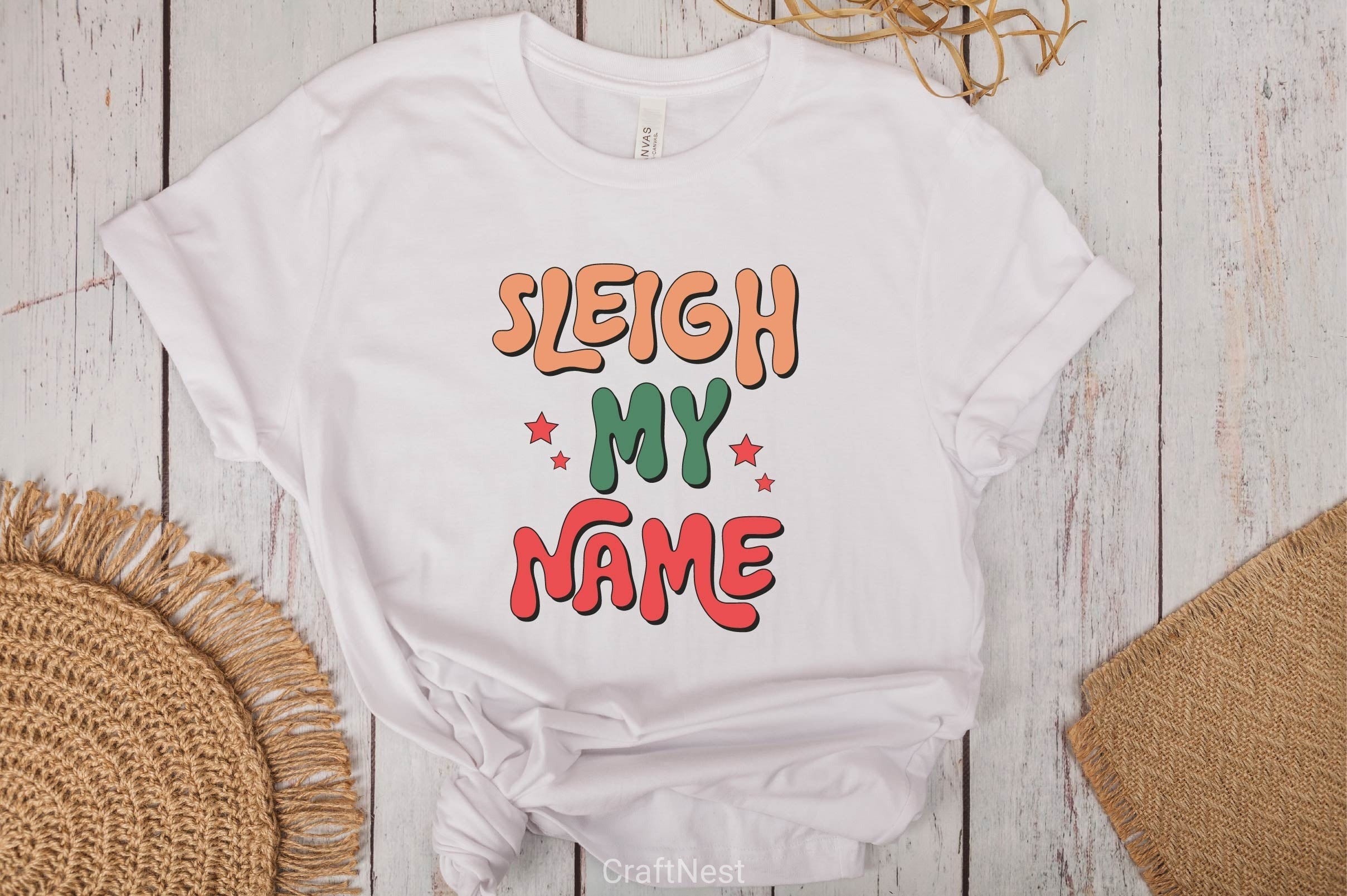 Sleigh My Name Clipart Bundle 4