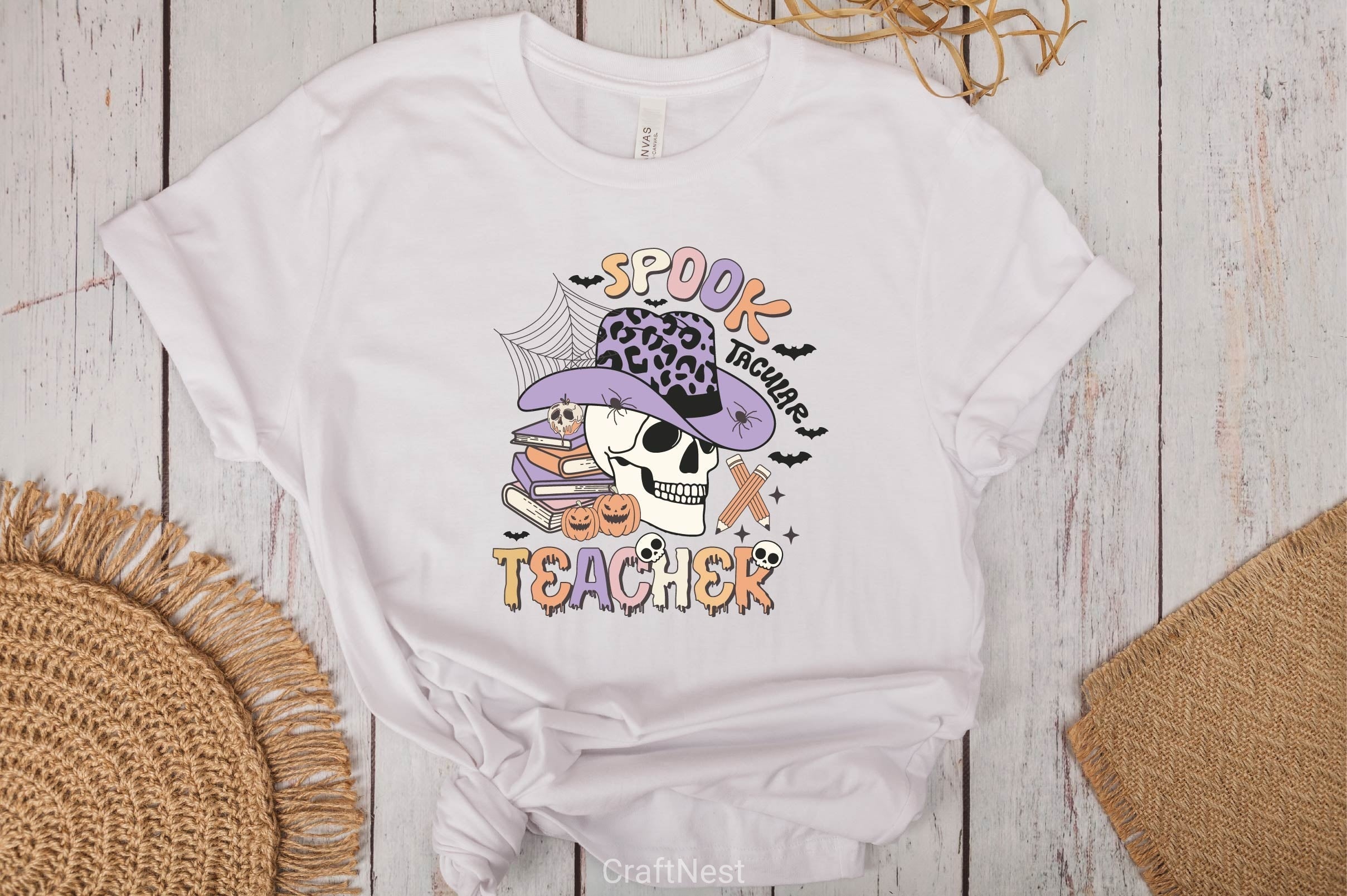 Spooktacular Teacher Clipart Bundle