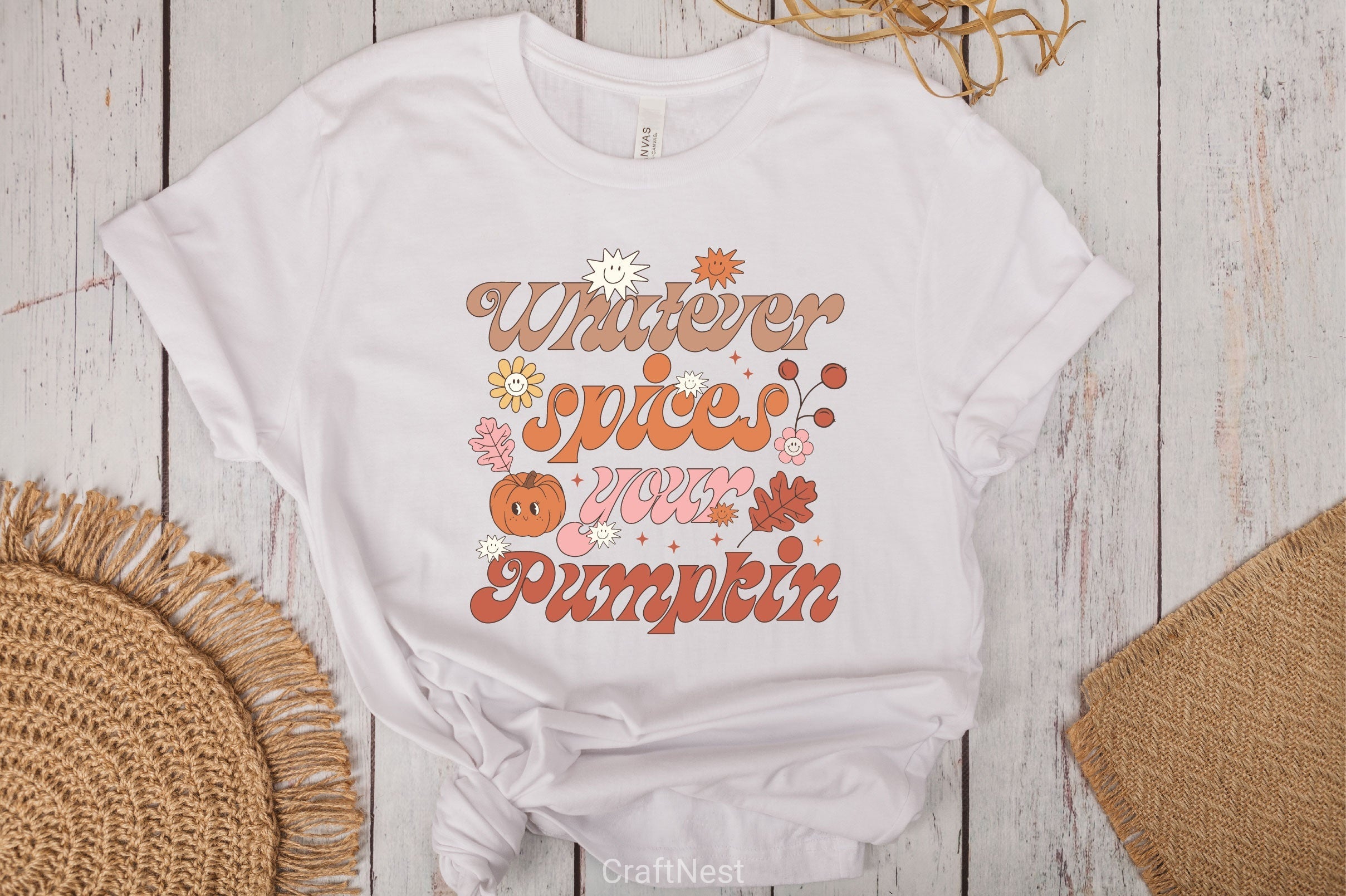Whatever Spices Your Pumpkin Clipart Bundle