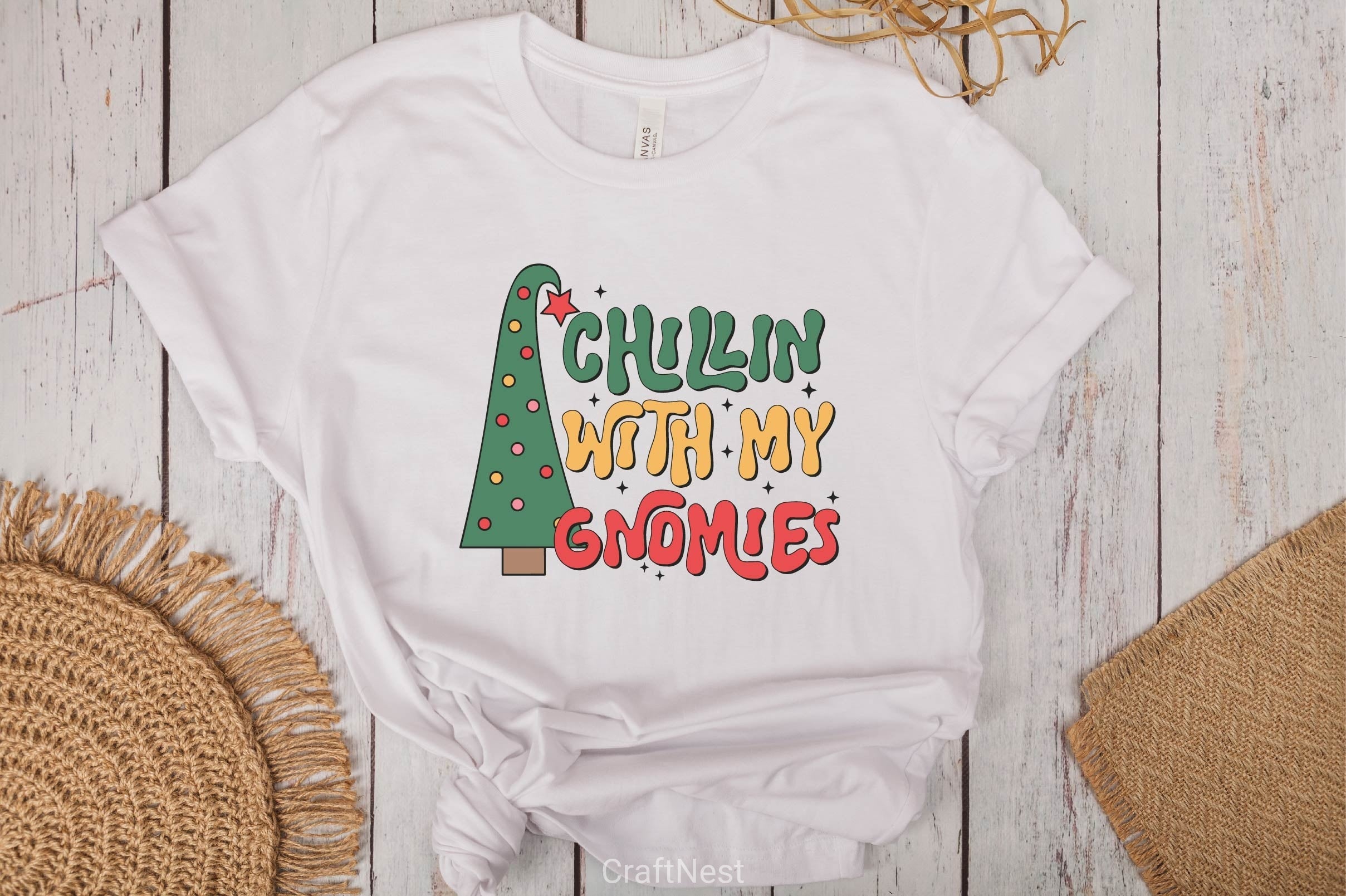 Chillin With My Gnomies Clipart Bundle