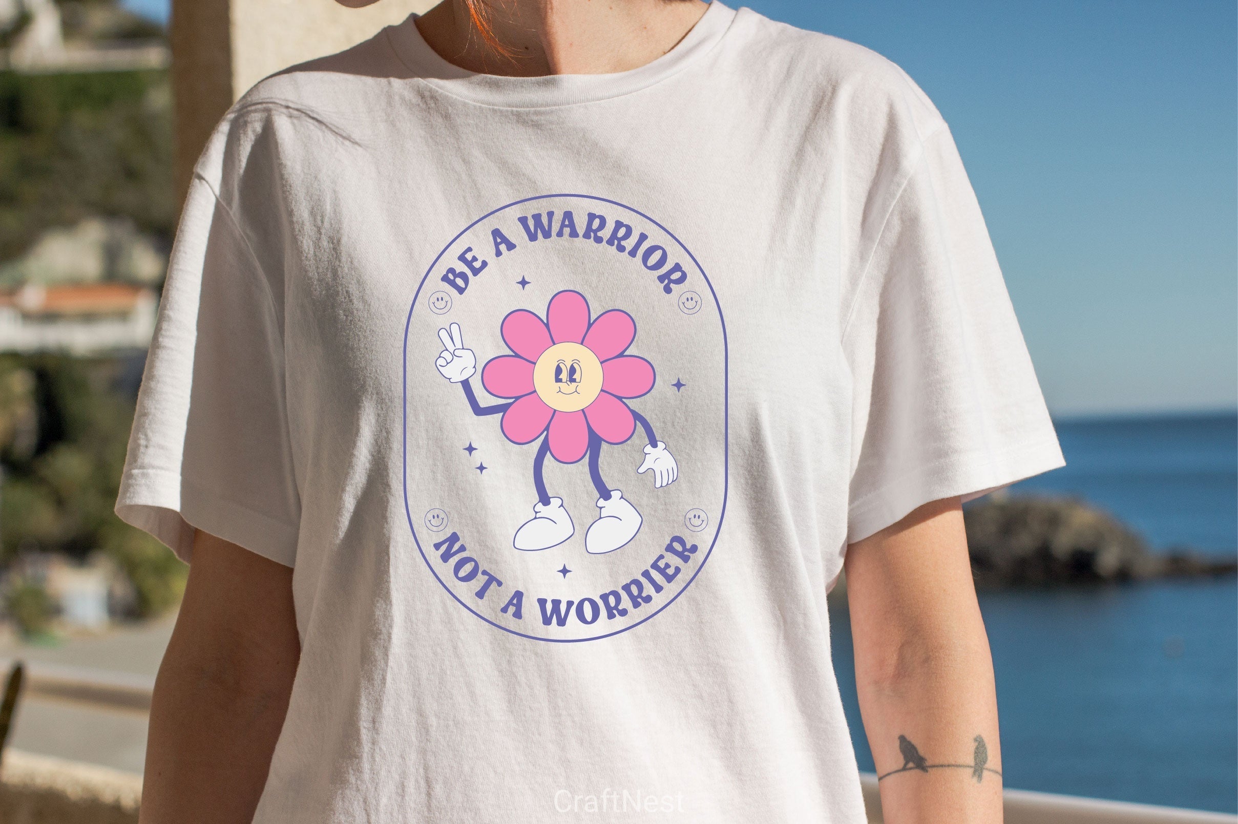 Be A Warrior Not A Worrier SVG Bundle