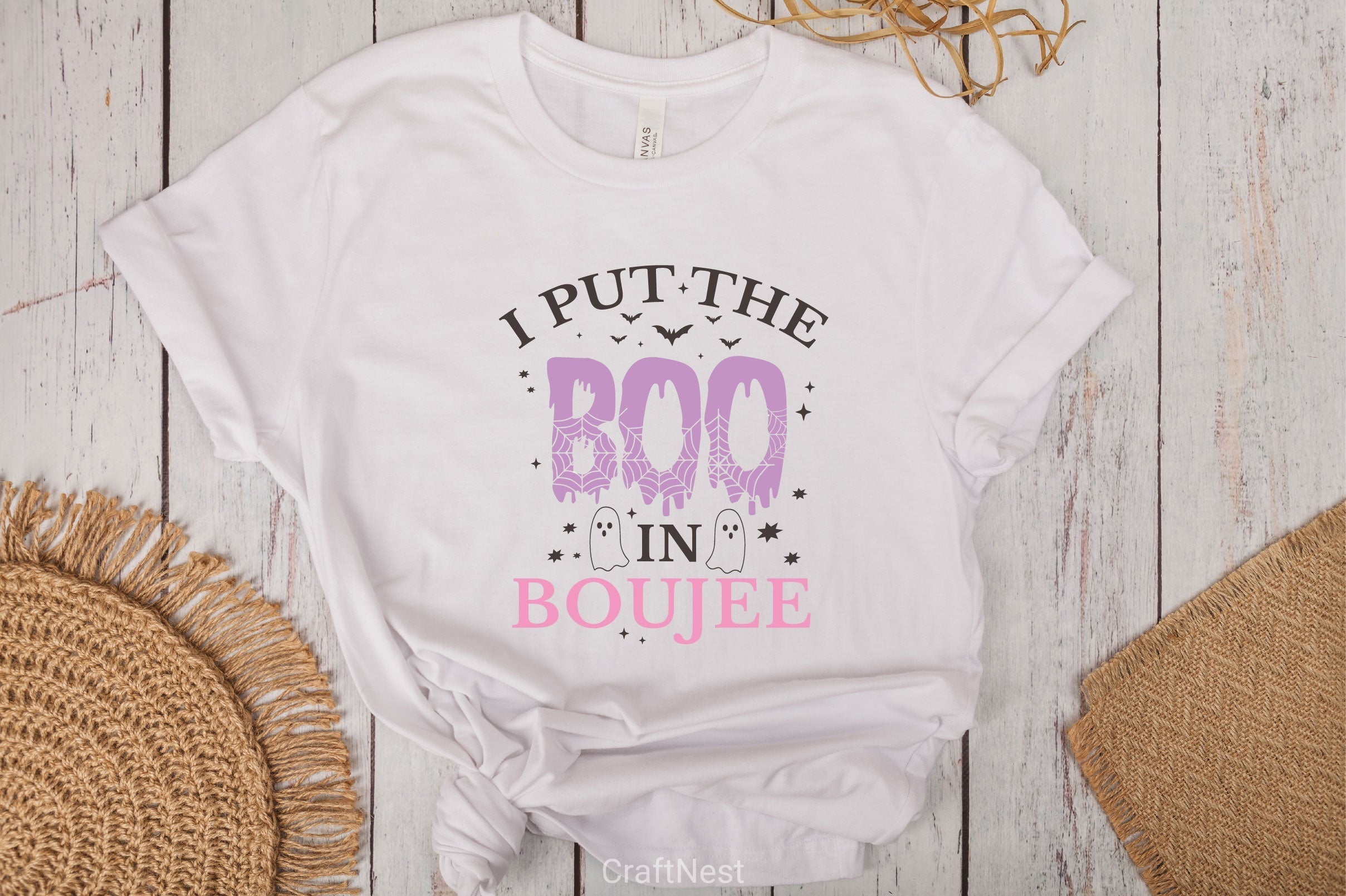 I Put The Boo In Boujee SVG Bundle