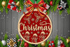 Christmas Ornament Cuttable Design Clipart Bundle 7