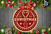 Christmas Ornament Cuttable Design Clipart Bundle 4