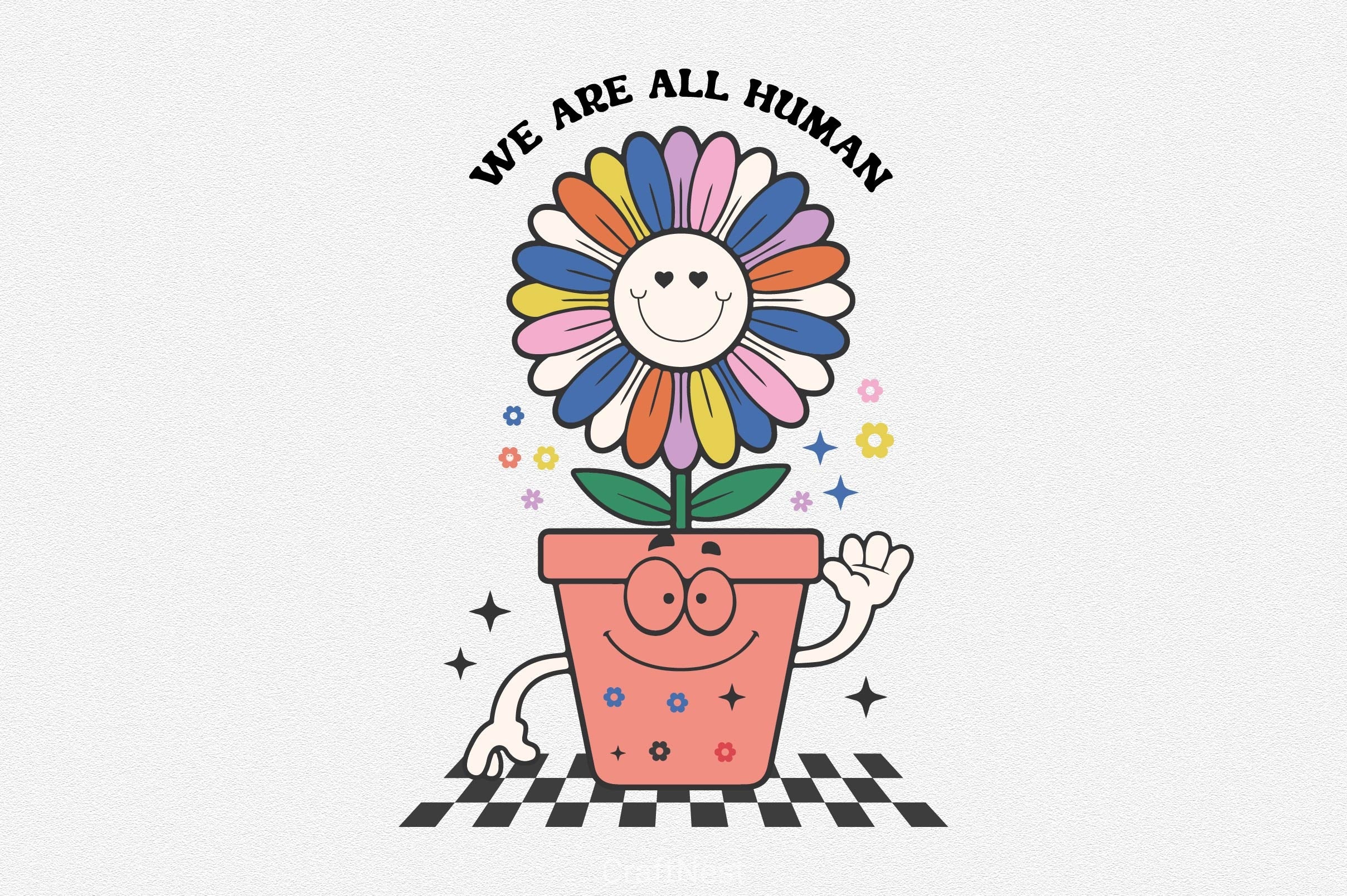 We Are All Human SVG Bundle