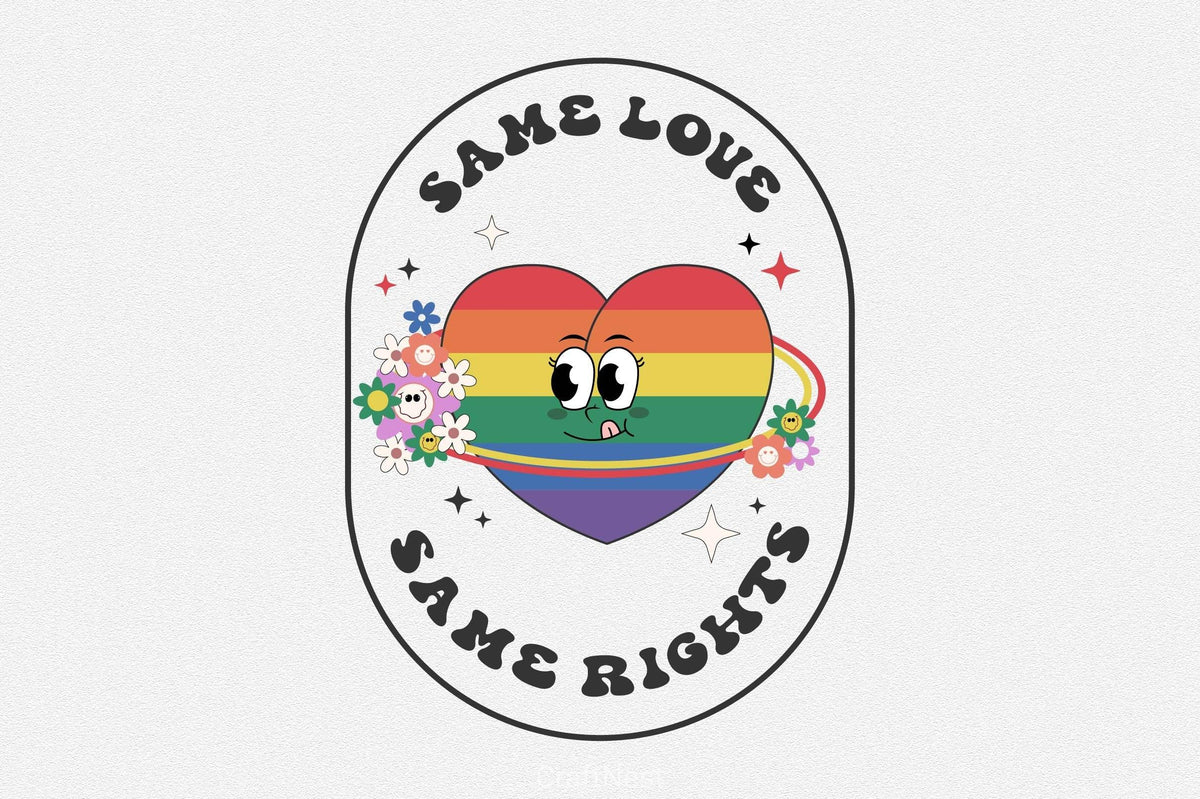 We Love Rights Same Love Same Rights SVG Bundle