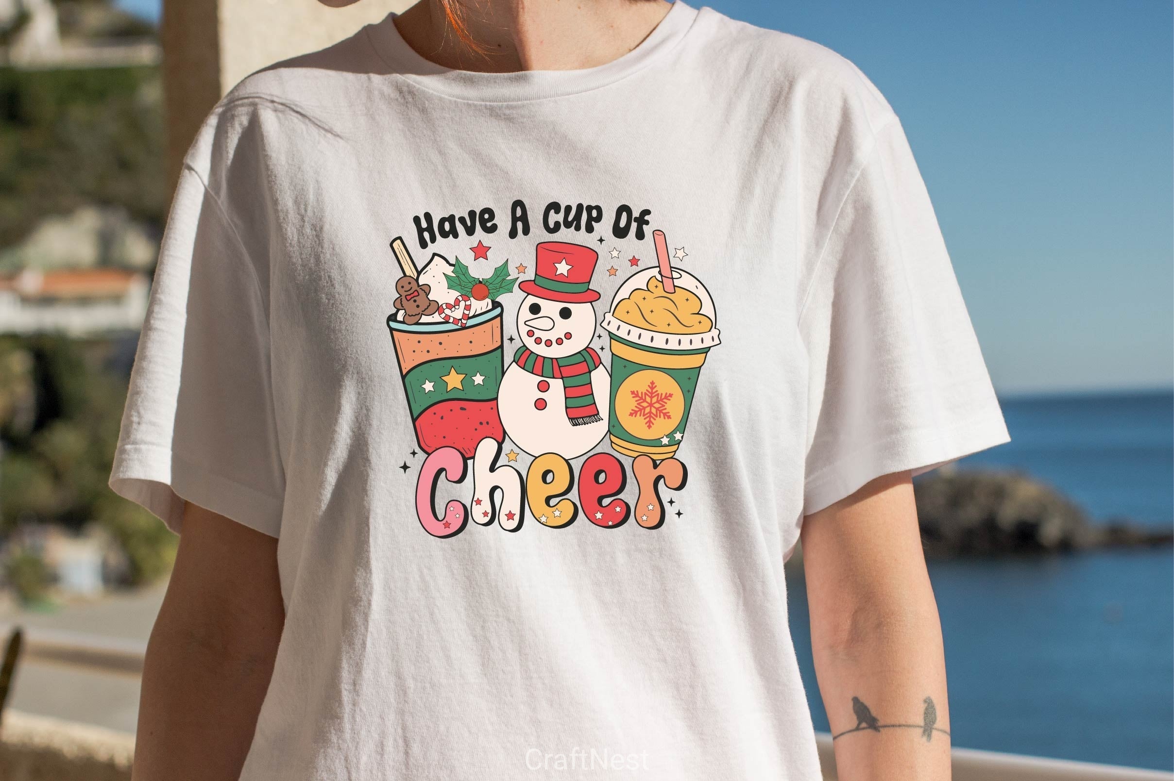 Have A Cup Of Cheer Clipart Bundle