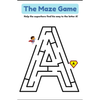 Alphabet Maze Game Worksheets