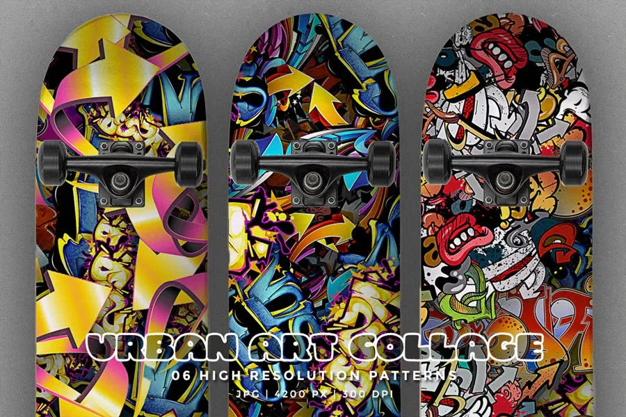 Urban Art Collage - Funky & Groovy