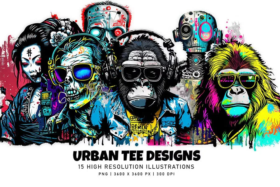 Urban Tee Designs - Funky & Groovy
