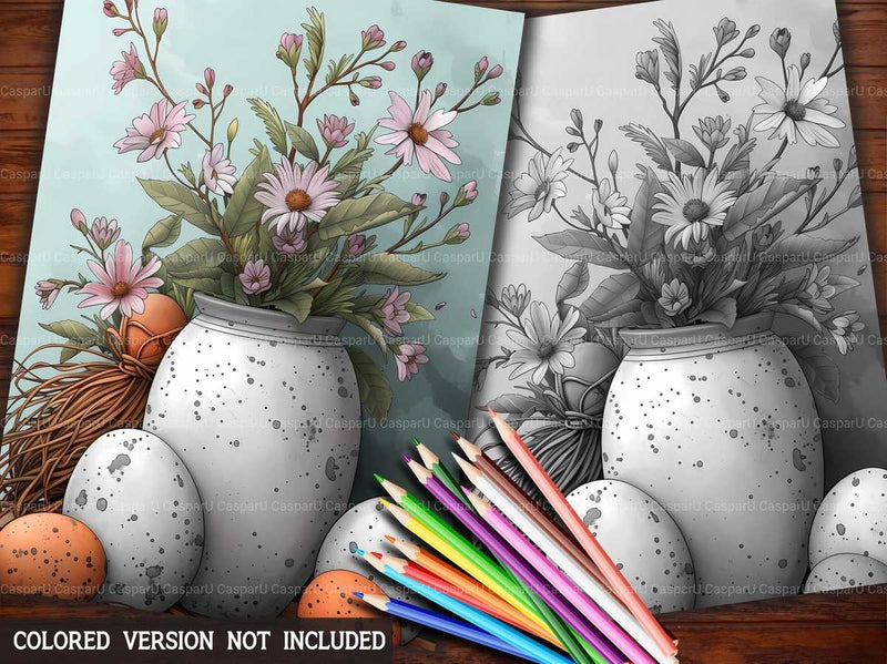 Urban Easter Coloring Books - CraftNest