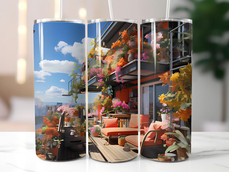 Urban Spring 1 Tumbler Wrap - CraftNest