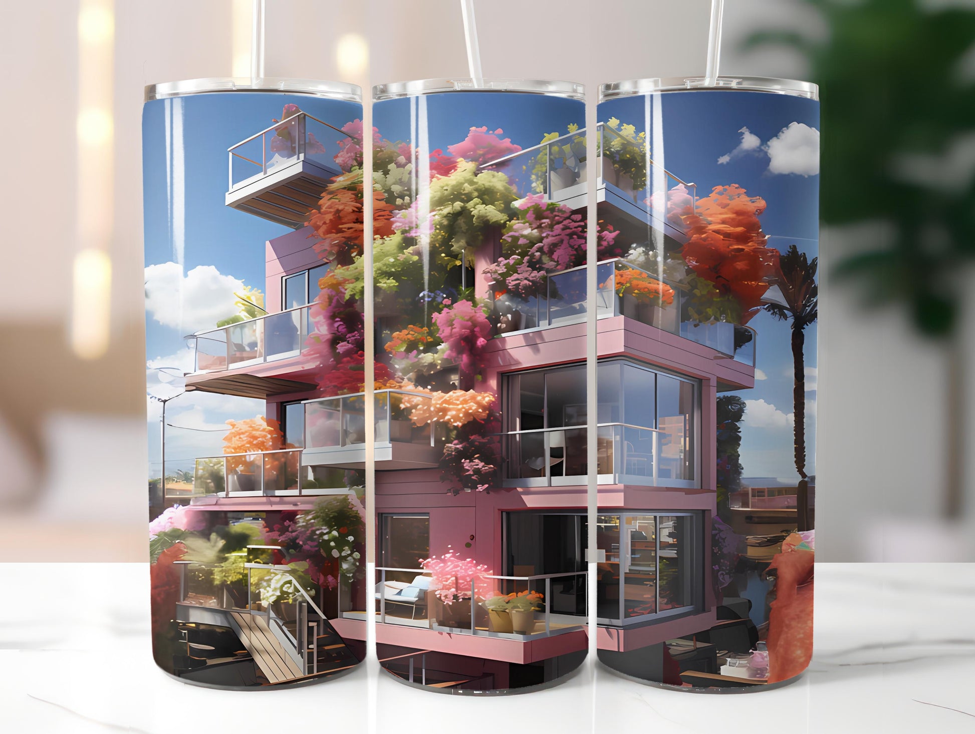 Urban Spring 3 Tumbler Wrap - CraftNest