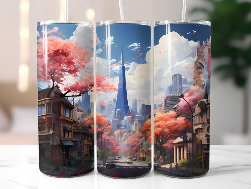 Urban Spring 2 Tumbler Wrap - CraftNest