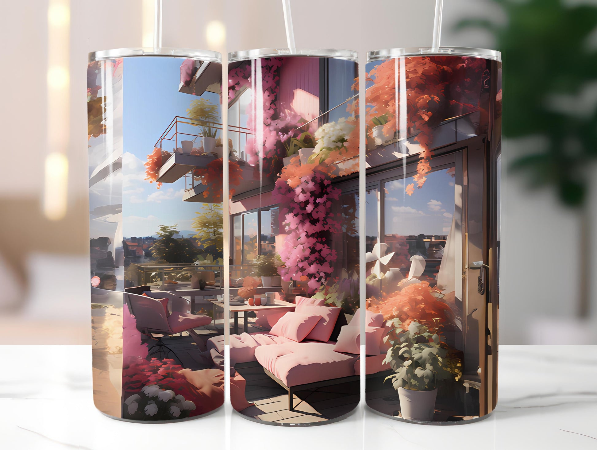 Urban Spring 3 Tumbler Wrap - CraftNest