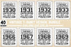 Vintage T-Shirt Design SVG Bundle