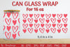 Valentine Can Glass 16 OZ SVG Bundle