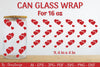 Valentine Can Glass 16 OZ SVG Bundle