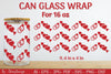 Valentine Can Glass 16 OZ SVG Bundle