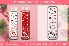 Valentine Candle Gnome SVG Bundle - CraftNest - Digital Crafting and Art