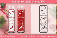 Valentine Candle Gnome SVG Bundle - CraftNest - Digital Crafting and Art