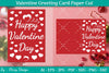 Valentine Greeting Card Papercut SVG Bundle