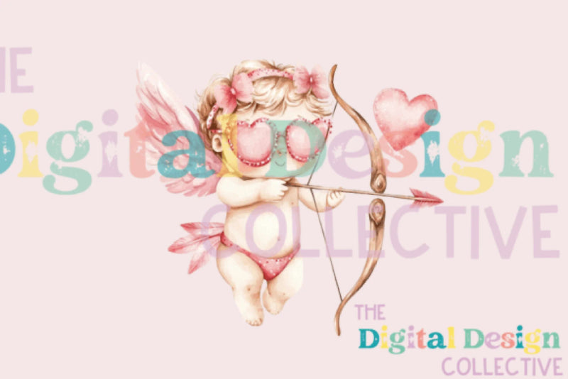 Vintage Cupid Valentine Card Design Bundle - CraftNest - Digital Crafting and Art
