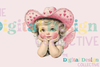 Vintage Western Cupid Valentine Clipart Bundle
