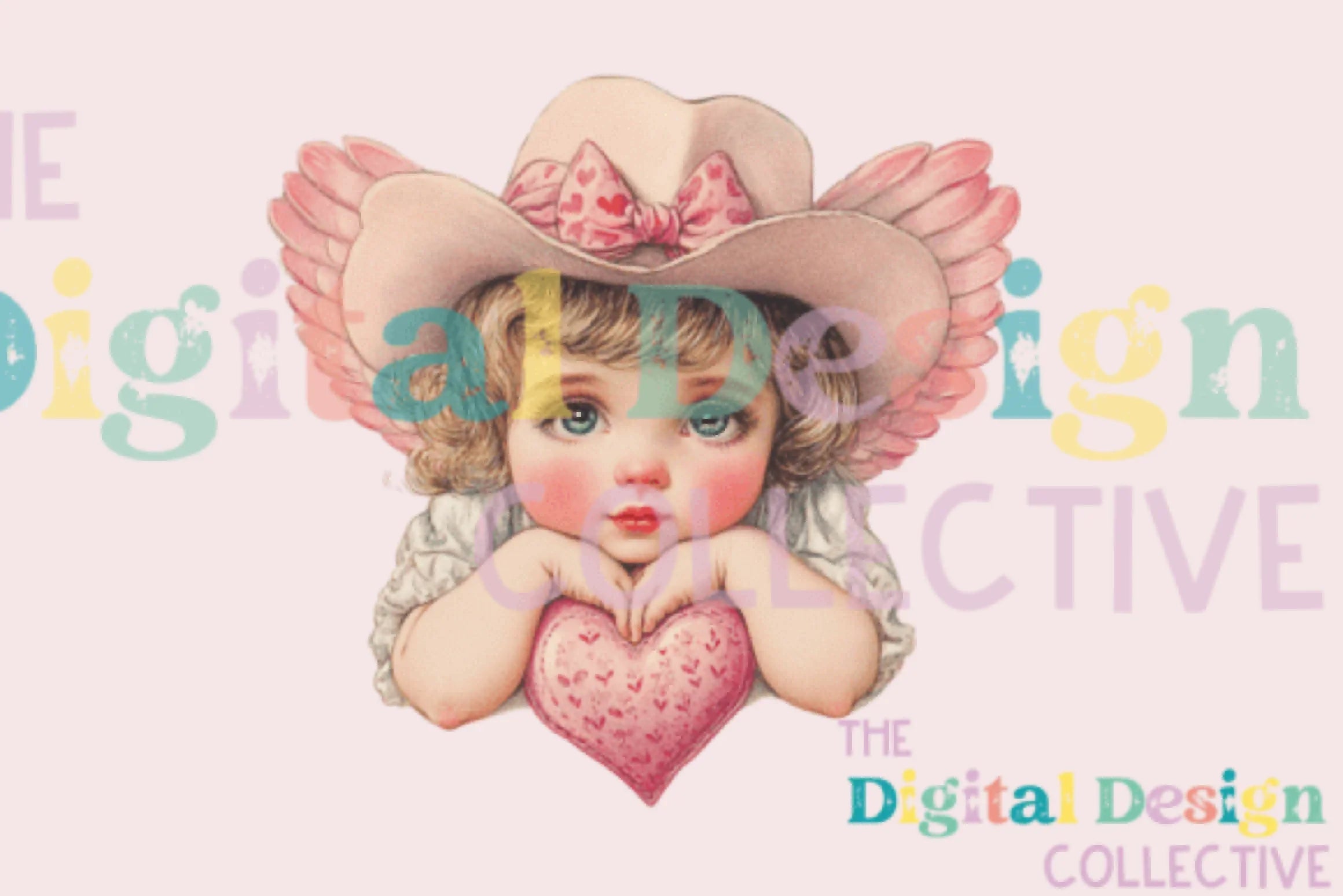 Vintage Cupid Valentine Card Design Bundle - CraftNest - Digital Crafting and Art
