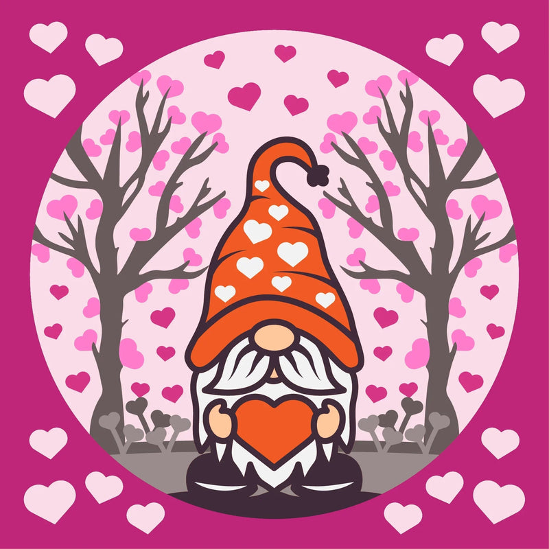 Valentine Gnome Shadow Box SVG Bundle - CraftNest - Digital Crafting and Art