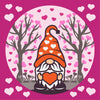 Valentine Gnome Shadow Box SVG Bundle